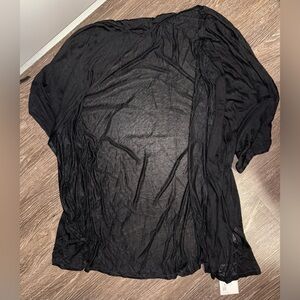 Halara light weight sheer open cardigan large